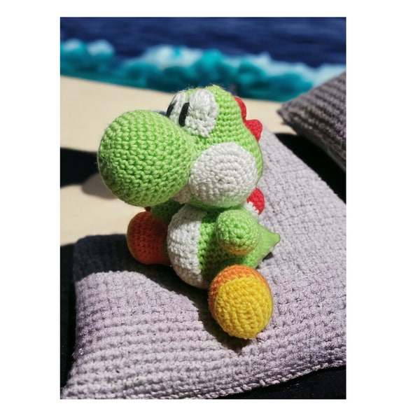 Yoshi - peluche au crochet