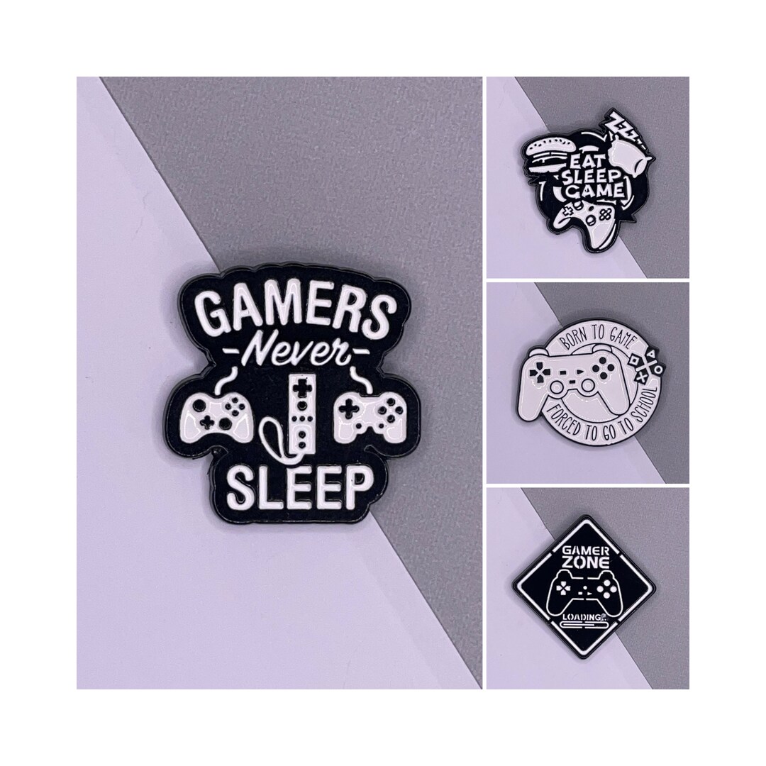 Gaming Enamel Pin Badge Collection Gamer Soft Enamel Pins Game ...