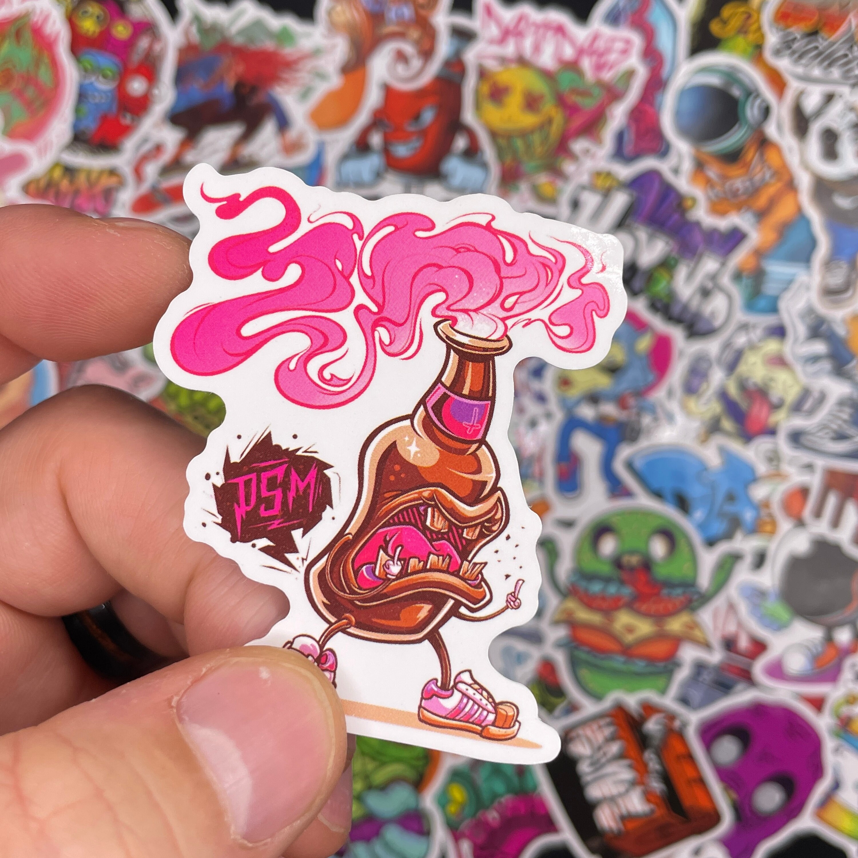 Graffiti Sticker Pack Style 2 Pack of 50 Unique Stickers Etsy UK