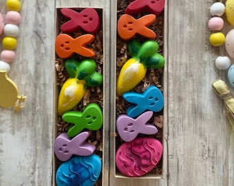 Easter Crayons | Easter Basket Stuffer | Kids Gift Set | Easter Basket | Easter Gift | Easter Basket | Gifts for Easter | Easter Bunny