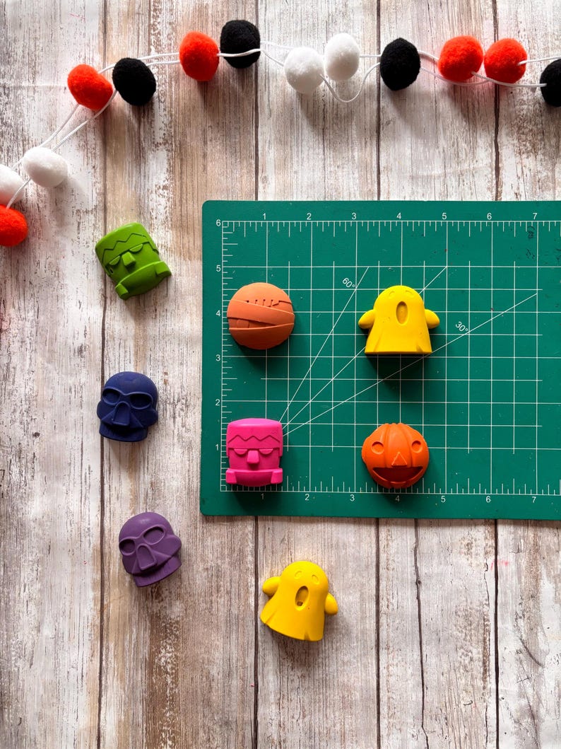 Kids Halloween Crayons Halloween Gifts Halloween Gifts for Kids Boo