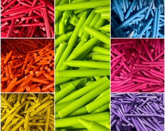 Crayones sin envolver a granel: materiales para manualidades, arte con crayones