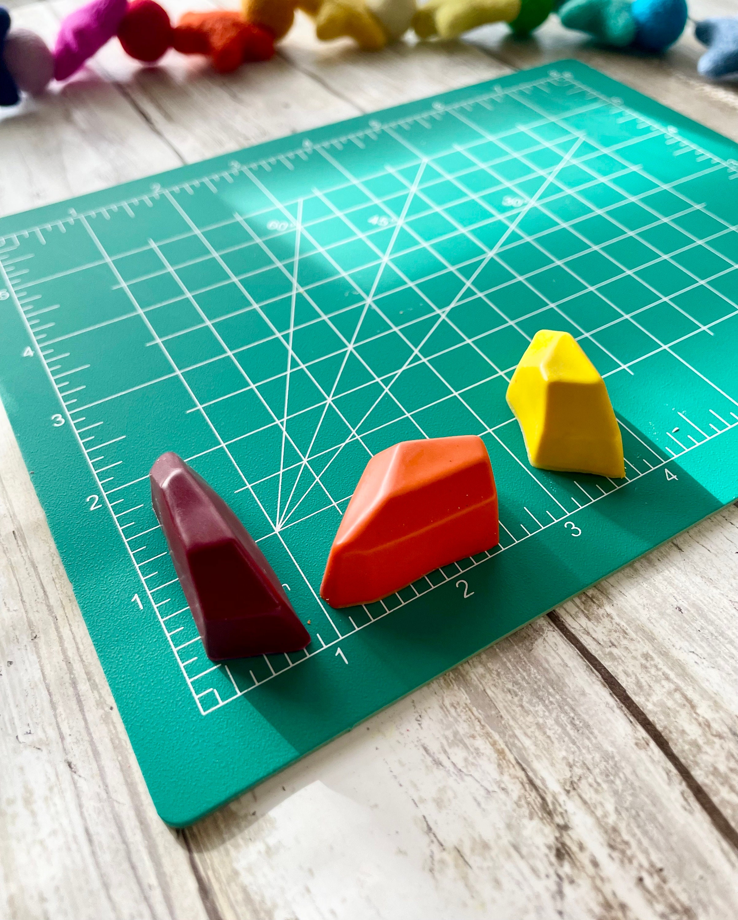 Rock Crayons: Rainbow Colors, Kids Art Supplies - Etsy