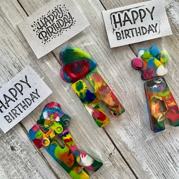 BIRTHDAY Party Favors | Personalized Party Favors | Rainbow Party Crayons | Rainbow Birthday Party | Birthday Gift | Bulk Party Favors