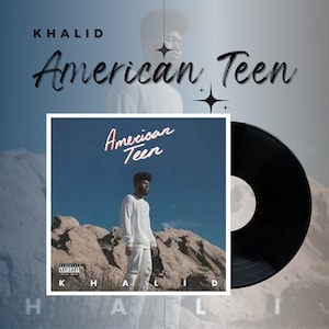 American Teen Album Cover Digital Download| Music Poster | Album Poster | Album | Khalid Album Print |Music Art***DIGITAL ONLY ***