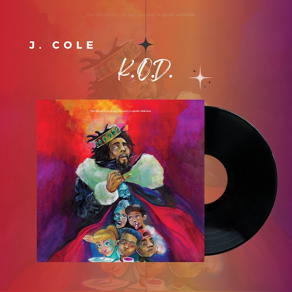 K.O.D. Album Cover Digital Download| Music Poster | Album Poster