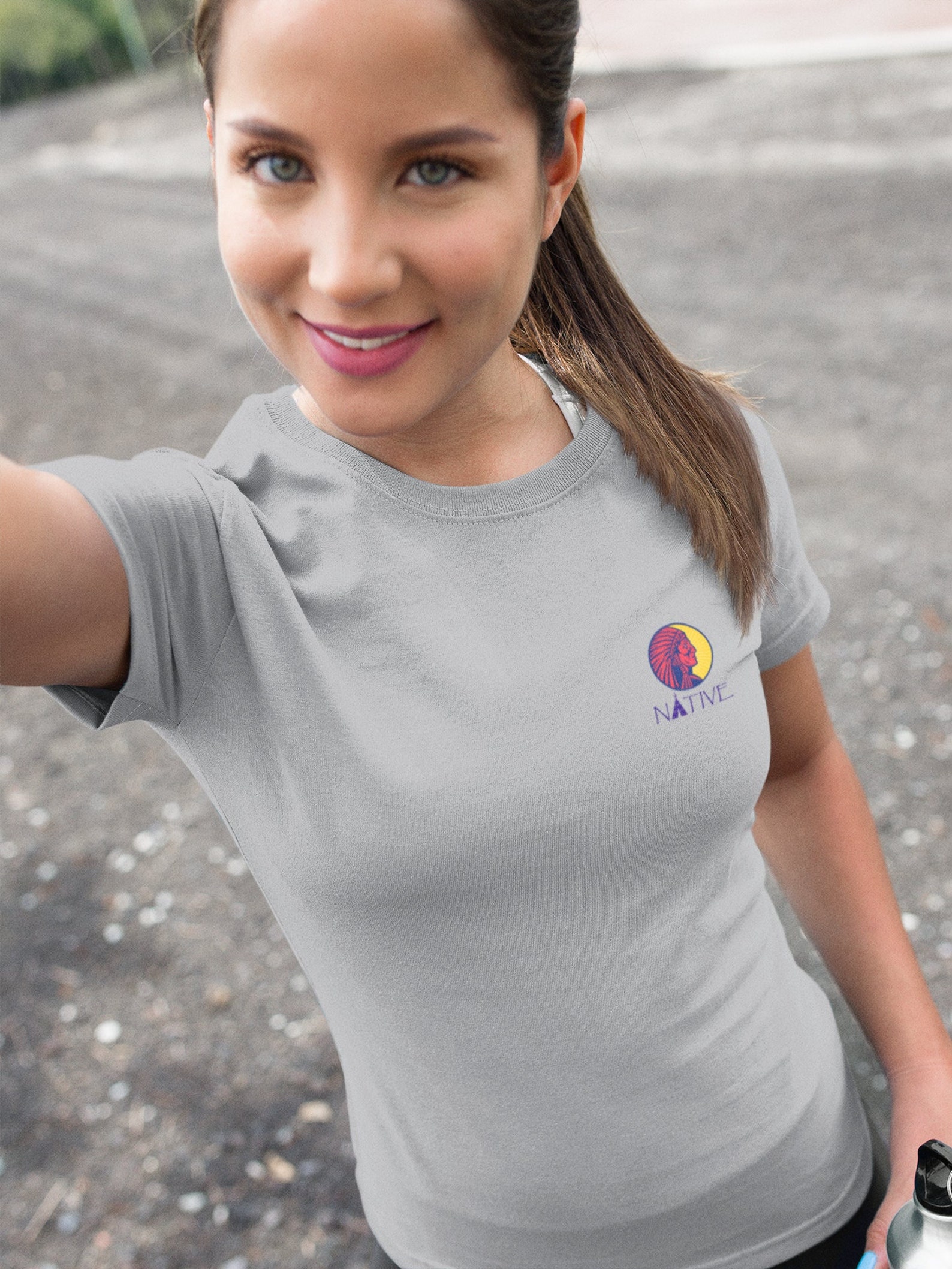 Native sleeveless shirt