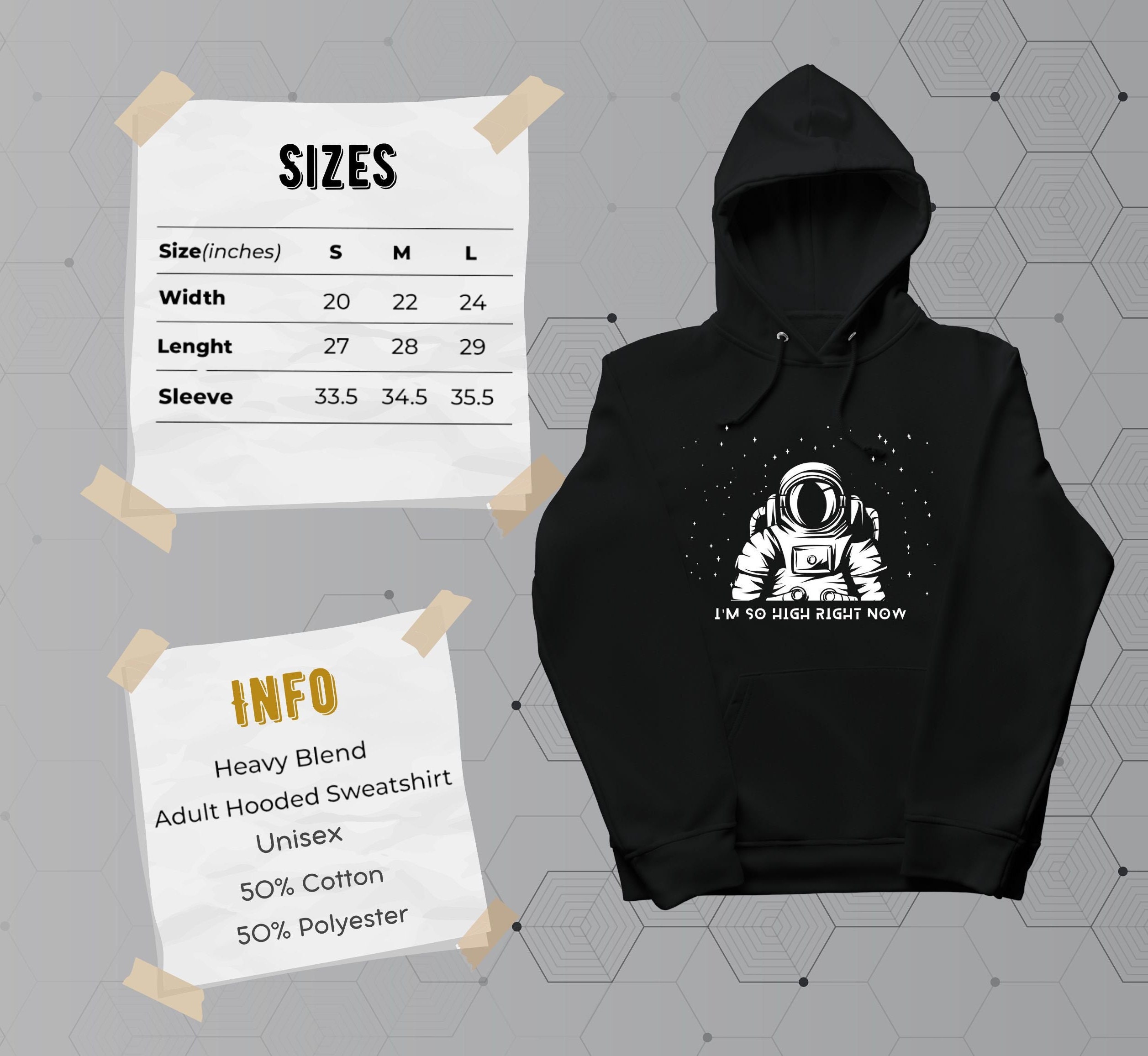 Deep Space Unisex Hoodie