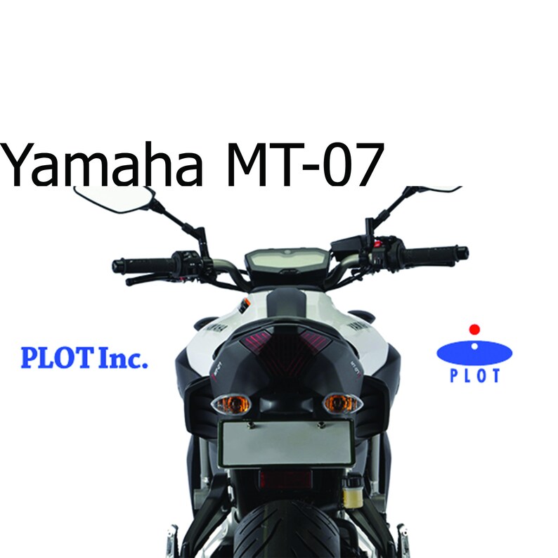 Yamaha MT07 Fender Eliminator Kit for a Sporty Rear View. Etsy