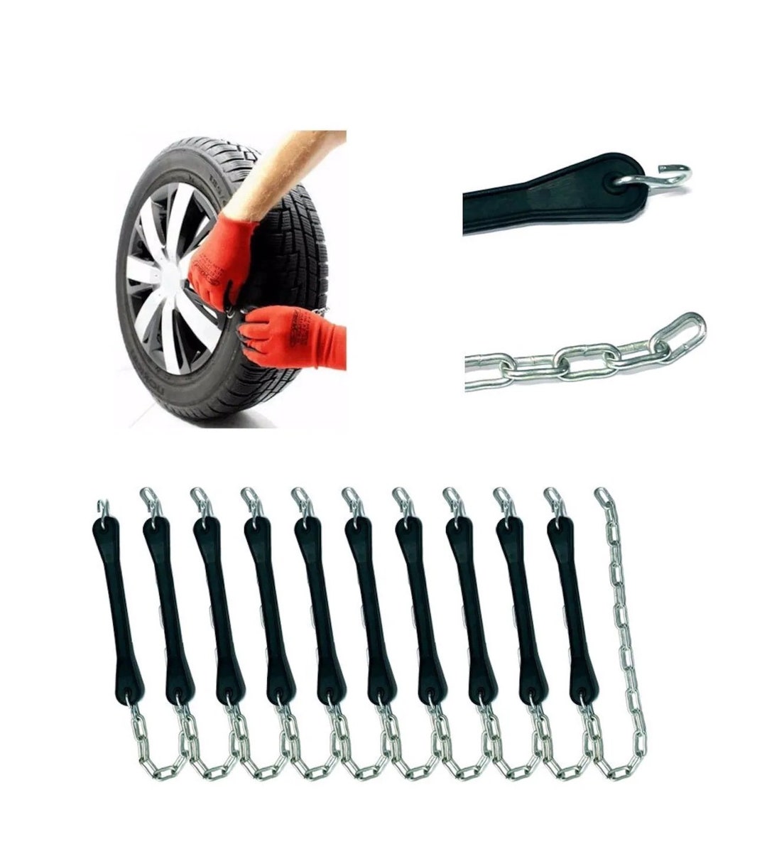 Snow Chain Car Truck, Snow Tire Chain Snow, Emergency Snow Chain, İce