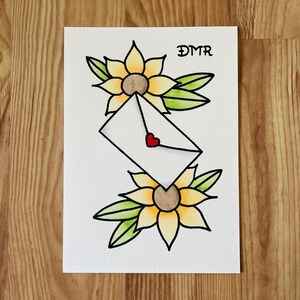 Carta de amor A5 original