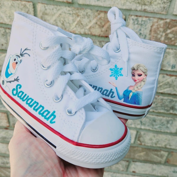 Elsa High Top Sneakers Etsy