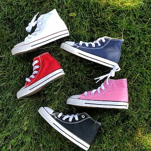 Kids Converse Sneakers / Design Your Own/ Low Tops and High Tops / Choose Your Color / Any Theme / Create Your Own