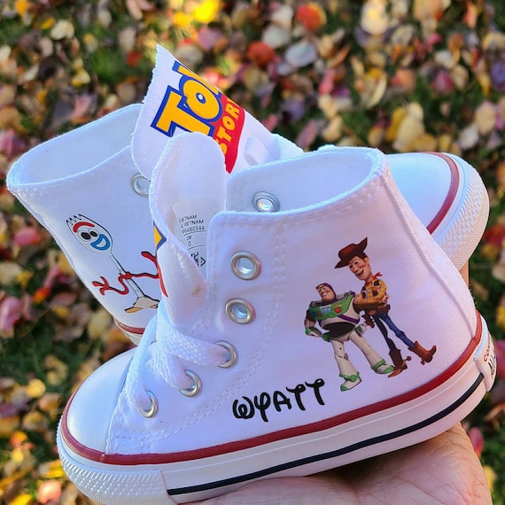 Toddler Kids Size 11 HTF Disney Store Super Cute Forky Toy Story 4 Shoes |  Disney store, Super cute, Toddler