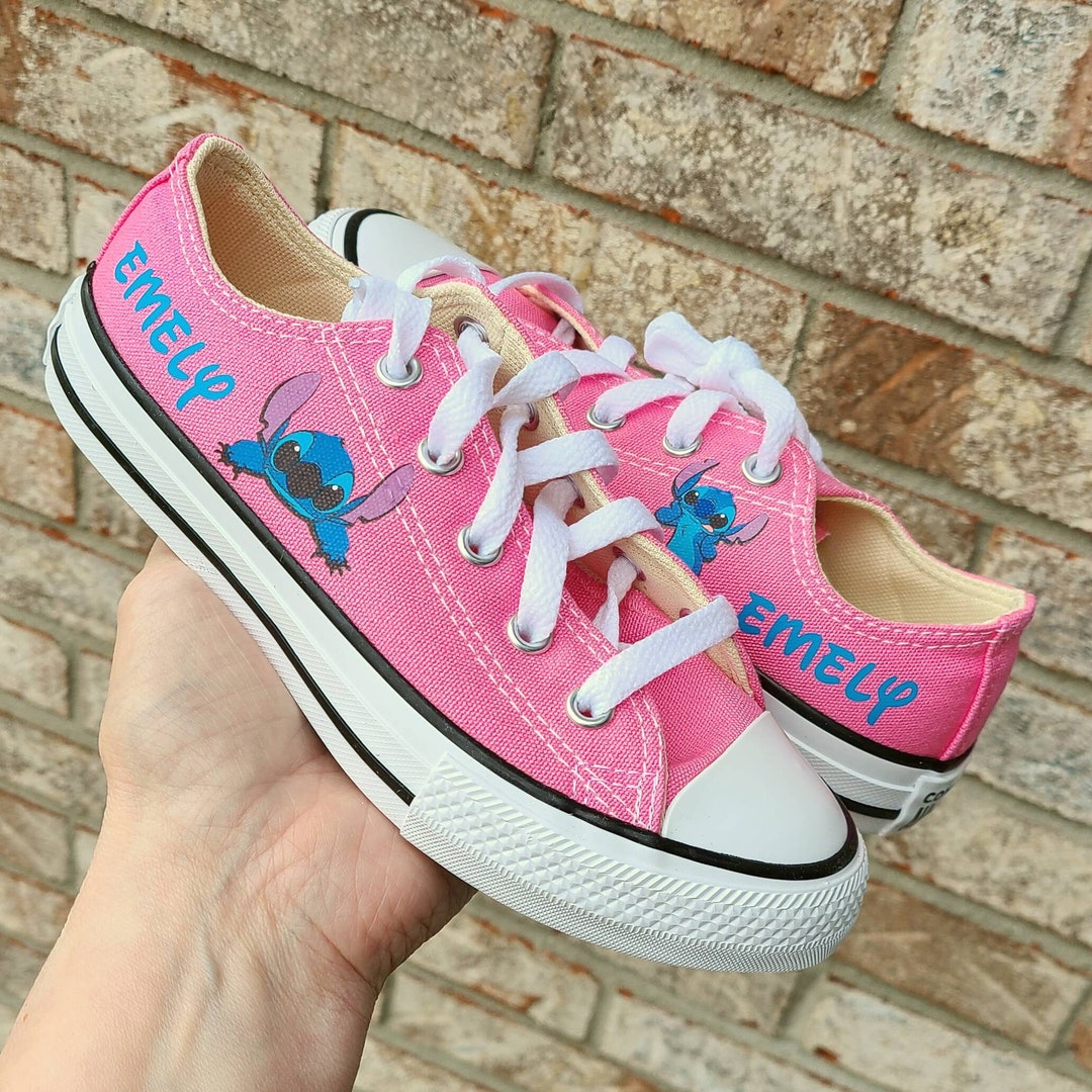 Personalized Stitch Converse Many Colors to Choose From Boy - Etsy