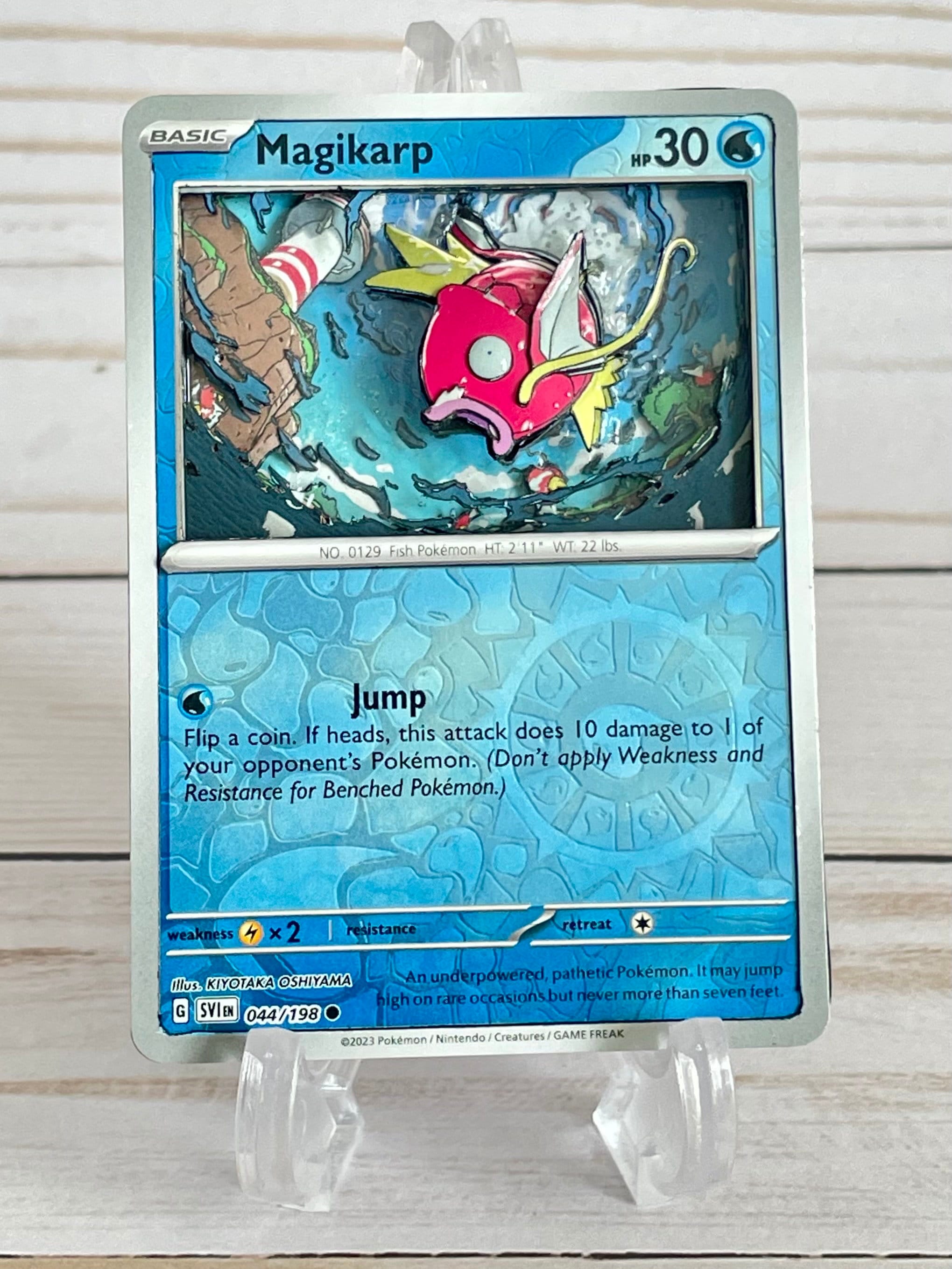 Gold Magikarp Card - Etsy