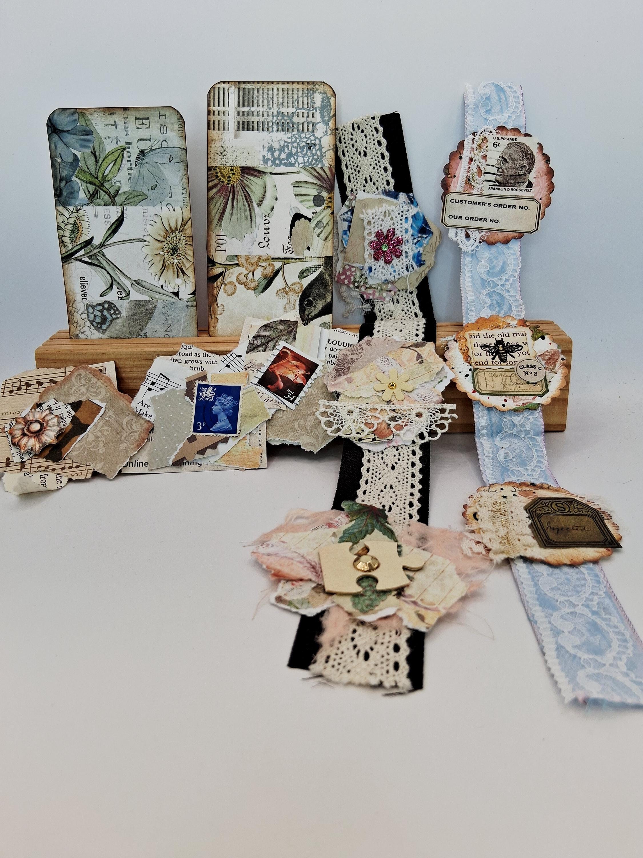 Handmade Junk Journal Clusters - Etsy