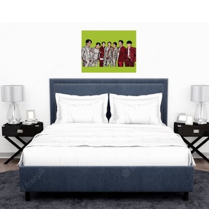 Printable Wall Art Decor - BTS Print