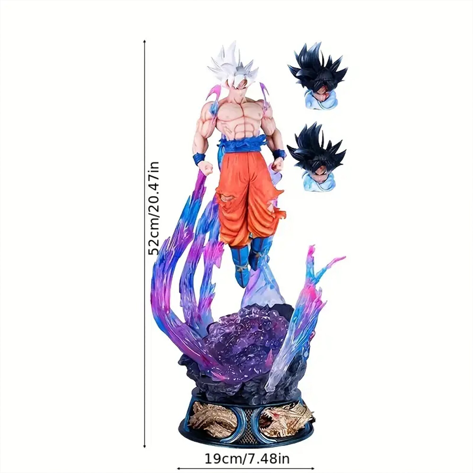 Goku Ultra Instinct Giant Figure Detailed Limited Edition Japanese - Etsy