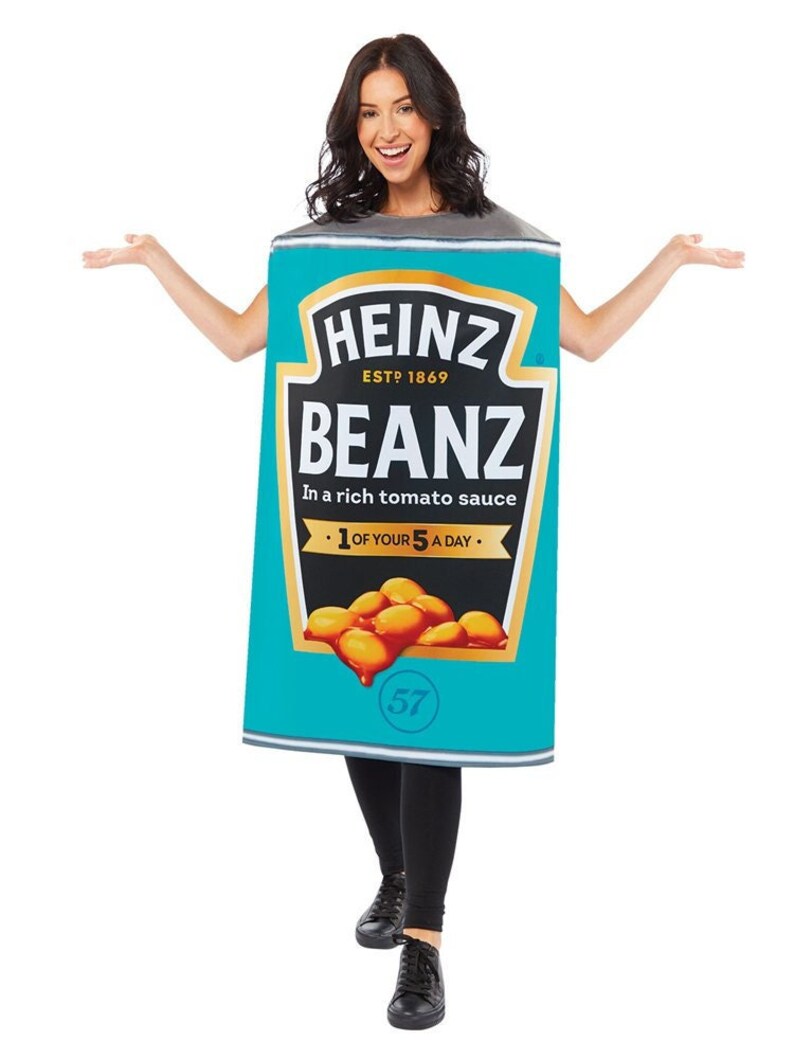 Heinz Beans Tabard Adult Costume Etsy UK