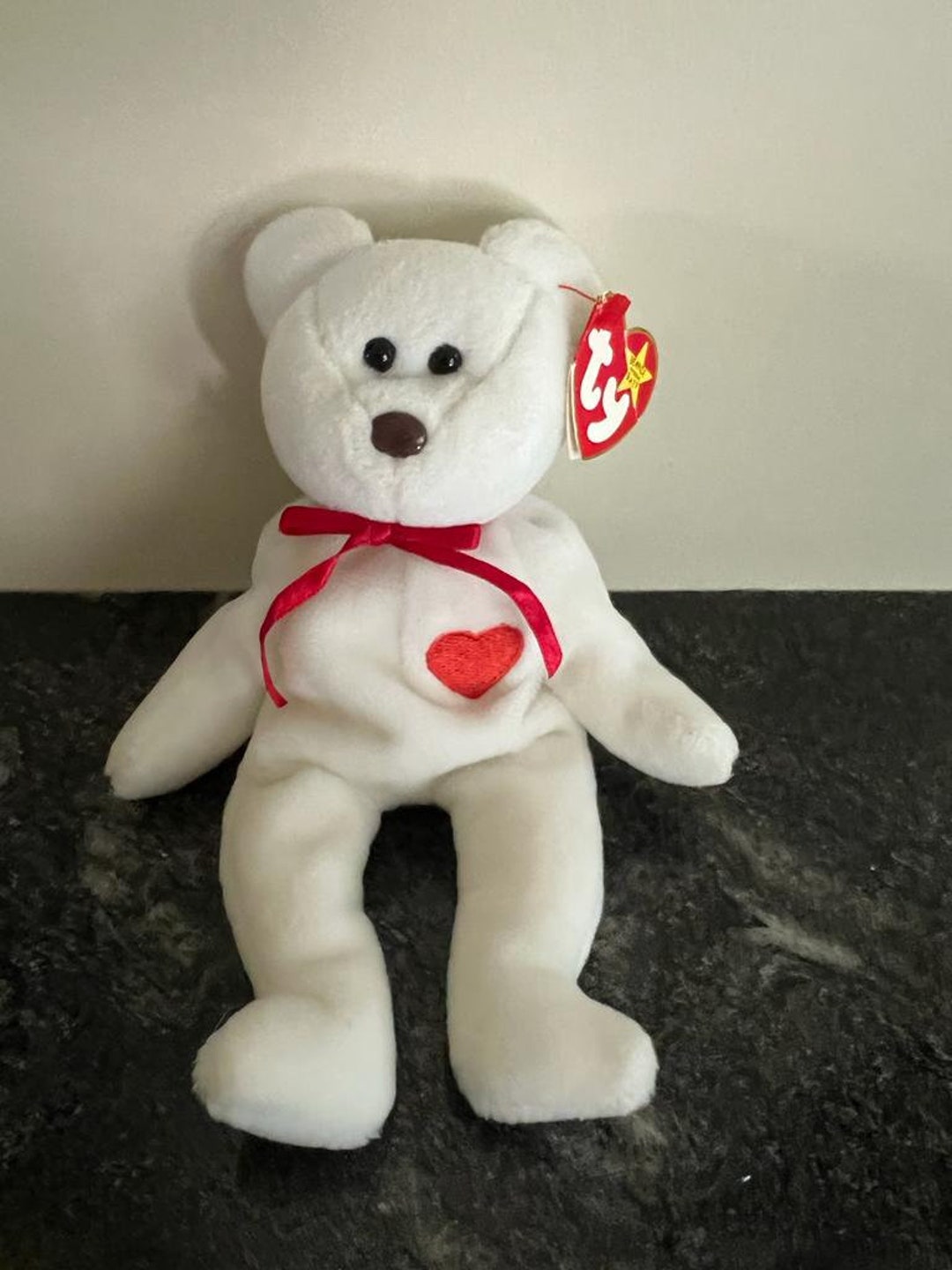 Valentino Ty Beanie Baby 1994 Rare Etsy