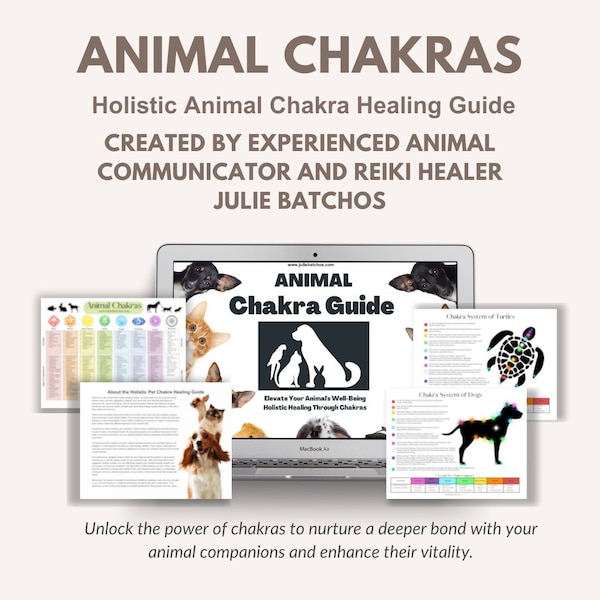 Animal Reiki and Chakra Guide: Elevate Your Animal's Well-Being, Holistic Chakra Healing by Animal Communicator and Reiki Master