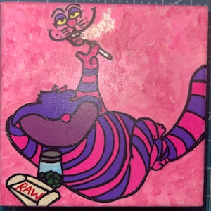 Cheshire the Cat Loner Stoner 6x6
