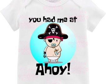 Cotton Baby Onesies | Pirates Life Collection Onesie Prints | Baby Girl Boy Unisex Onesie | 100% Cotton