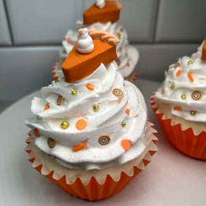 Fake Pumpkin Pie Cupcake | Fake Pumpkin Cupcake | Fake Fall Cupcake | Fake Pie Cupcake | Fake Pumpkin Spice Cupcake | Pumpkin Tier Tray