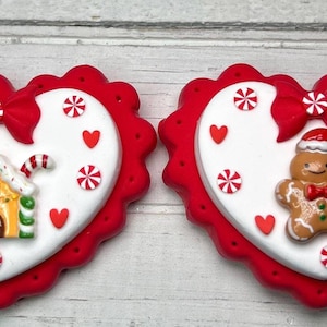 Fake Gingerbread Cookies | Fake Gingerbread House Cookie | Fake Gingerbread Man Cookie | Fake Christmas Cookies | Gingerbread Kitchen Decor