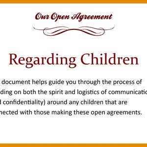 Our Open Agreement Regarding Children image 3