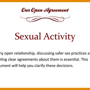 Our Open Agreement Sexual Activity image 3