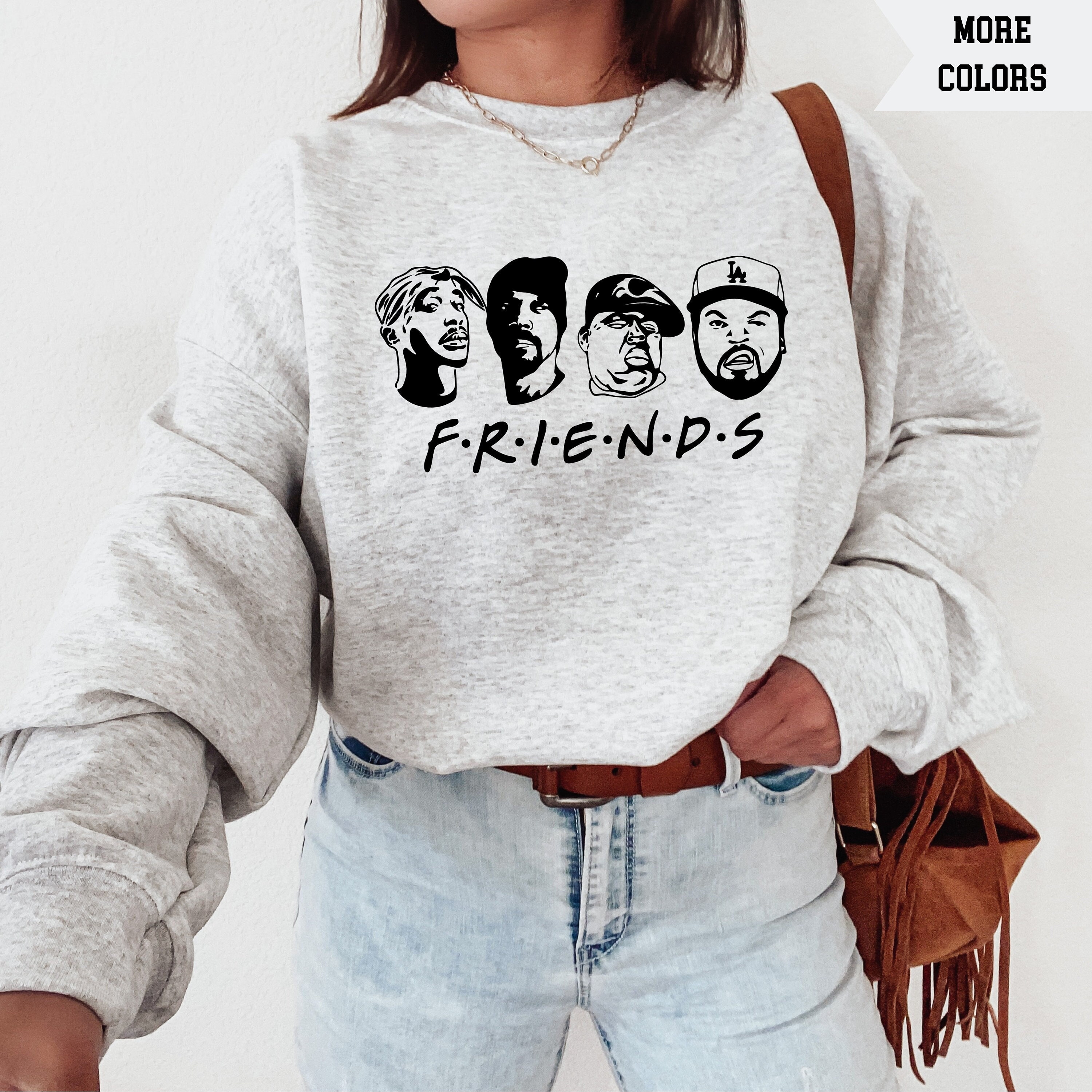 Hip hop clearance crew neck sweatshirts