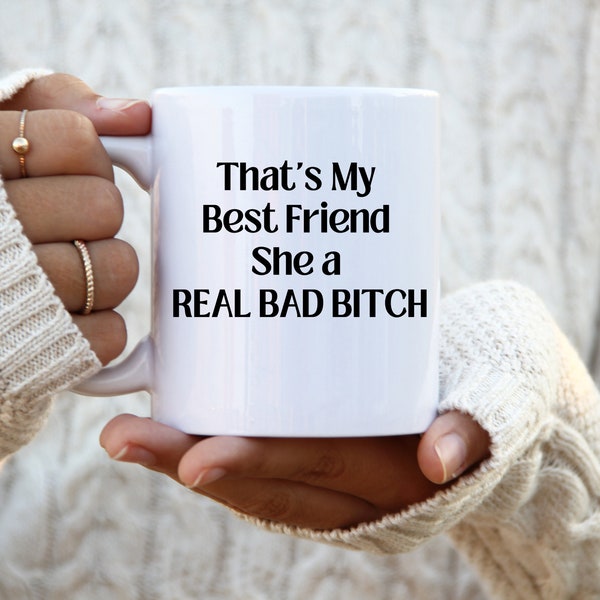 That's My Bestfriend She A Real Bad Tiktok Real Bad Bitch Svg - Etsy