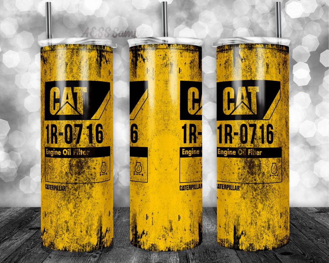 Oil Filter Tumbler Design for 20oz Tumblers Tumbler Wrap, Sublimation