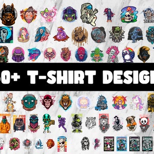 140+ Editable T-Shirt Designs - PNG  Eps, Perfect for shirts, stickers, hats, hoodies and more! Sublimation, DTF, DTG, Waterslide and more!