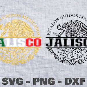 Projekt Jalisco SVG, PNG DXF, doskonały do koszulek, czapek, naklejek, kalkomanii, dekoracji imprezowych, albumów i nie tylko, plik do cięcia winylu