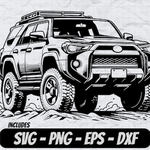 Off-roading SVG File, Off-road PNG Design, Great for T-Shirts, Hats, Stickers, Decals, Party Decorations, Scrapbooks and more, Engraving