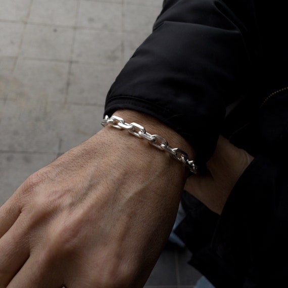 Sterling-silver and Bracelet for Men's & Boy's