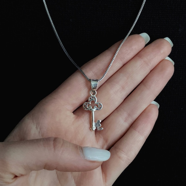 Vintage Key Necklace Etsy