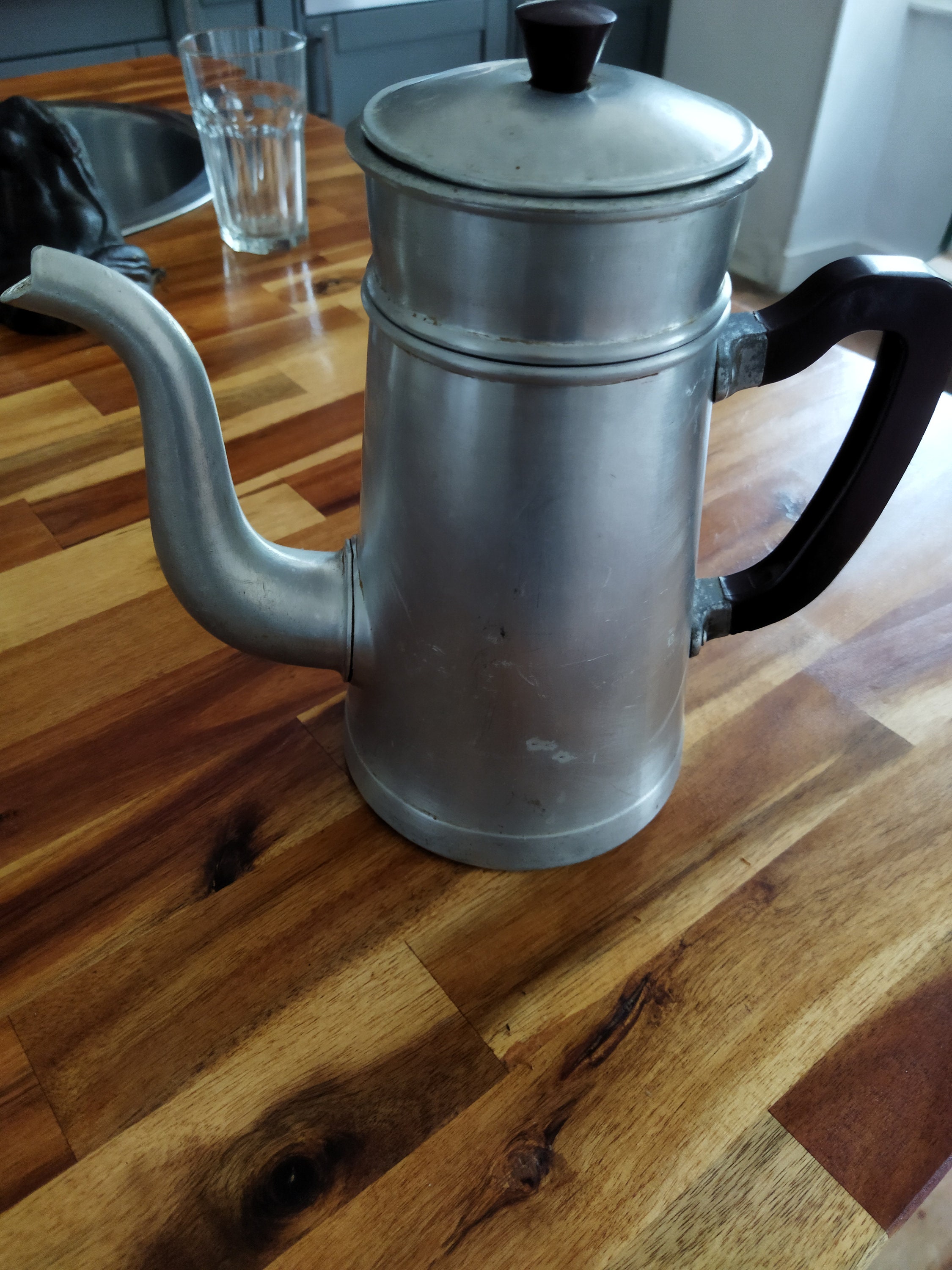 Vintage aluminium pot - Etsy 日本