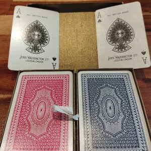 Jeu De Cartes Vintage Belgravia Waddington - Collection Barribal - Modèle Rare N°101