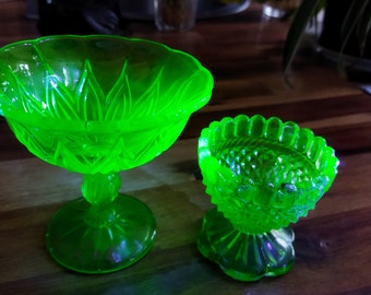 Uranium glass