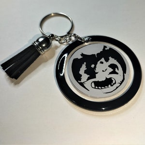 Sammy, Bendy and the Ink Machine keychain. Customizable.