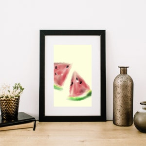 WATERMELON Printable Wall Art, Instant Download DIGITAL Print