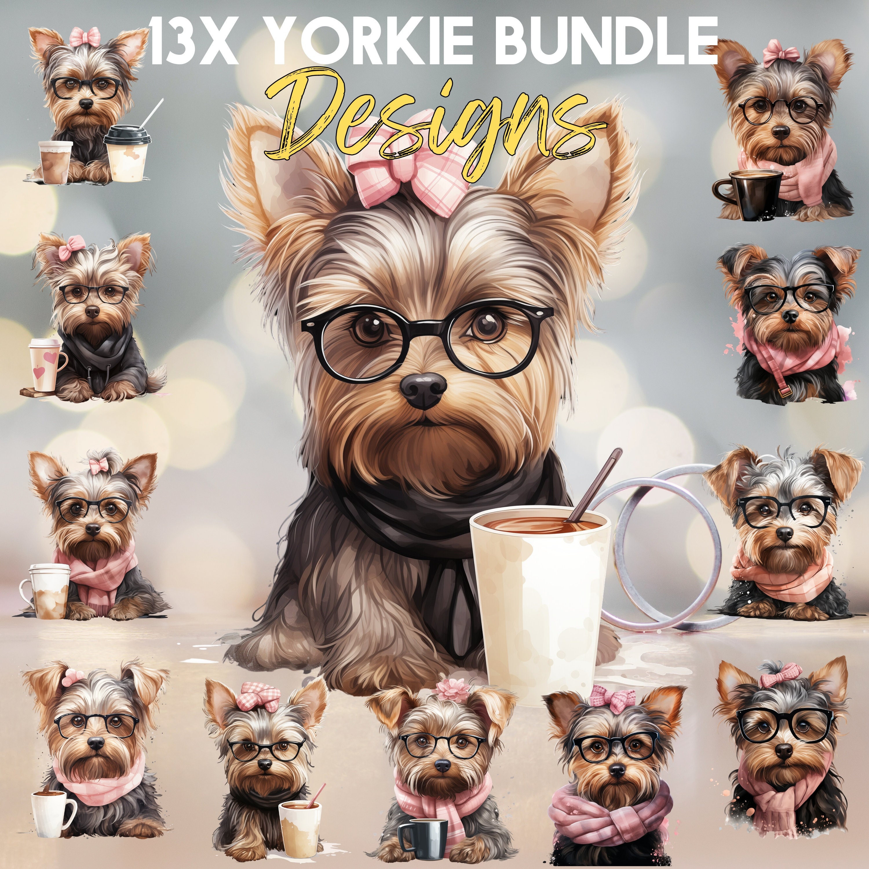 Yorkie Hoodie Etsy