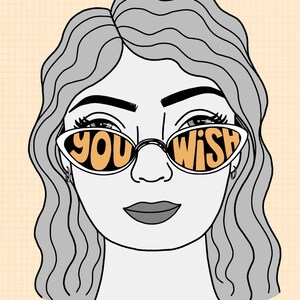 You Wish print | Wall Art | Dorm Decor | Gift | Room Decor