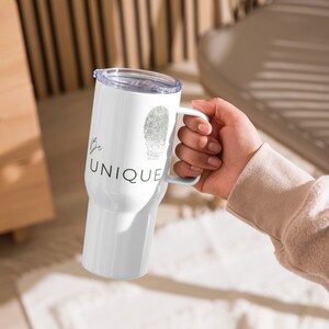 Be unique Travel mug with a handle