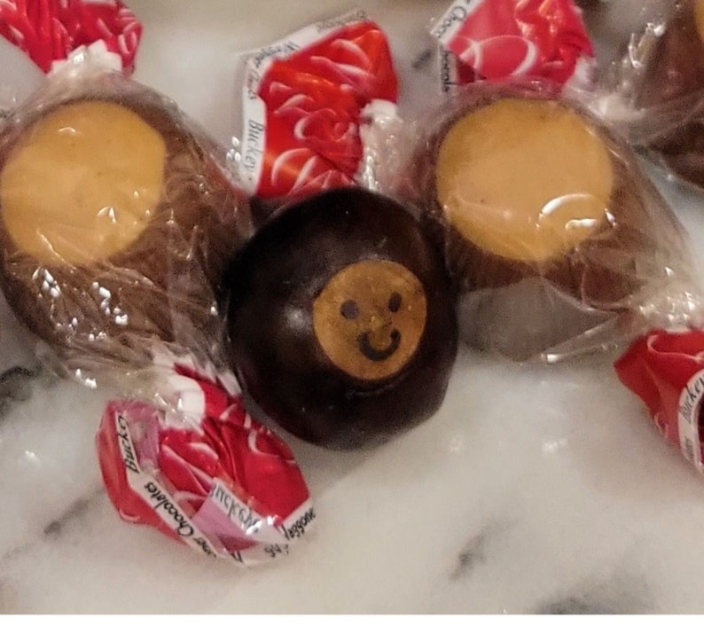 Ohio Valentine's Day Gift, Ohio Buckeye Candy Gift Basket, Ohio