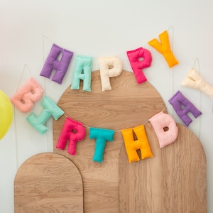 Happy Birthday Felt Banner